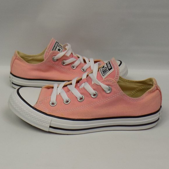 Converse Shoes - Converse All Star Canvas Low-Cut Sneakers Peach Color Unisex Size Mens 4 Women 6